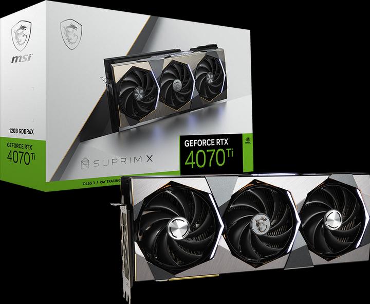 Produktbild MSI GeForce RTX 4070 Ti SUPRIM X (12 GB)