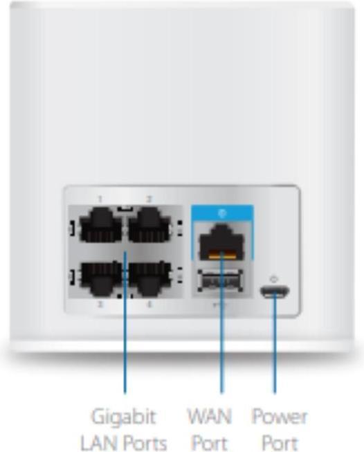 Actual product image Ubiquiti Amplifi Mesh Router
