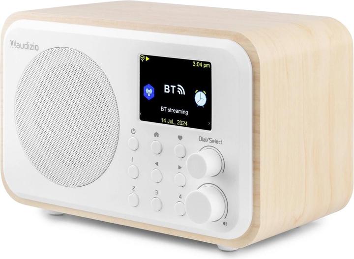 Produktbild Audizio DAB+ Radio Vicenza Weiss, Radio Tuner: Internetradio, FM (DAB+, FM, Internetradio, Bluetooth, WLAN)