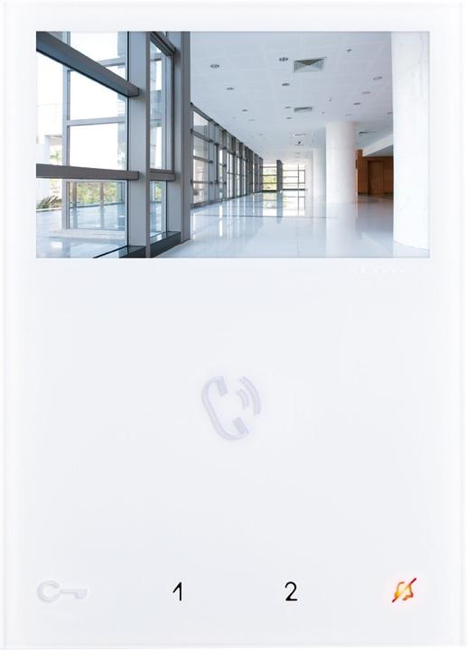 Produktbild Comelit 6721W Freisprech-Farbmonitor Mini weiss System Sbtop