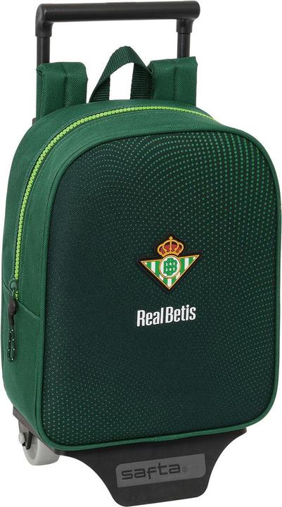 Image du produit Real Betis Balompié Sac à dos scolaire à roulettes vert 22 x 27 x 10 cm