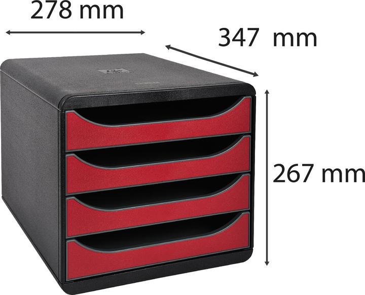 Actual product image Exacompta Self standing drawer boxes (A4+)