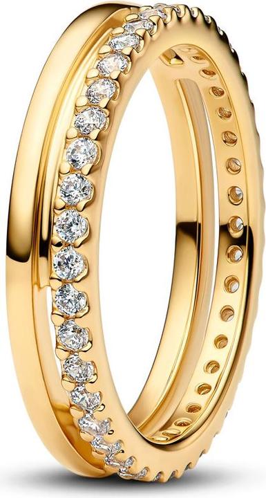 Actual product image Pandora Double Band Ring (52)