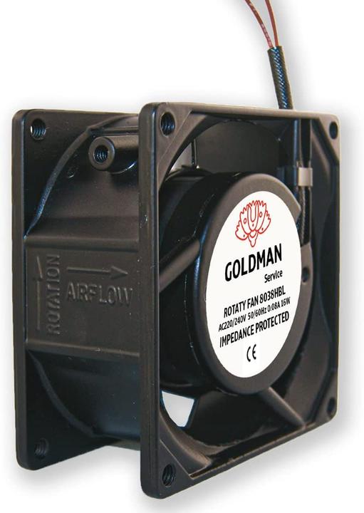 Immagine prodotto Goldman Service Ventilatore assiale per camino a cassetta