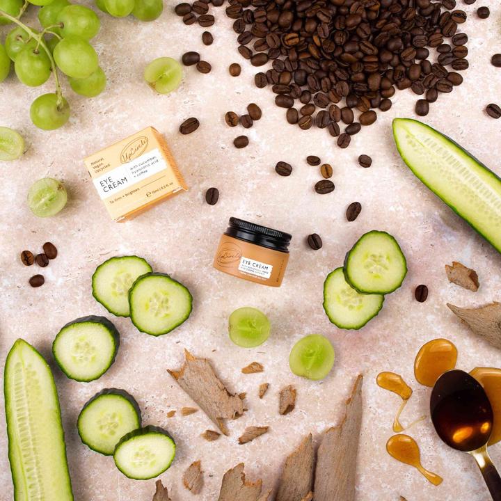 Actual product image UpCircle Eye Cream with Maple and Coffee (Crème, 15 ml, Day + Night)