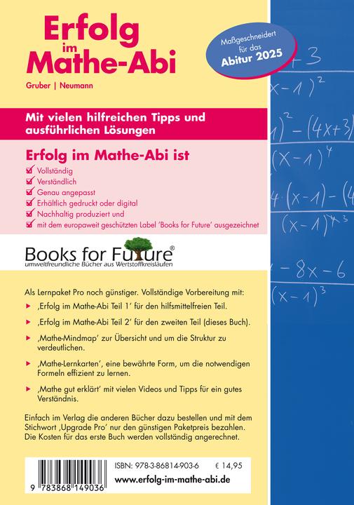 Actual product image Erfolg im Mathe-Abi 2025 Hessen Leistungskurs Prfungsteil 2: Wissenschaftlicher Taschenrechner (German, Jochen Lohrbächer, 2024)