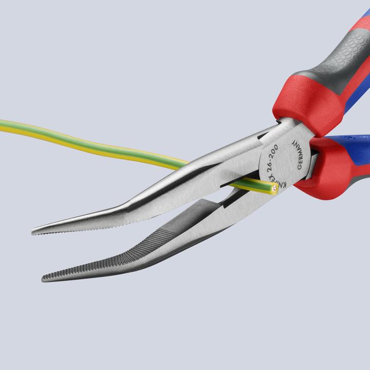 Image du produit Knipex Pince demi-ronde avec tranchant (200 mm)
