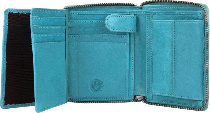 Immagine prodotto Greenburry Portafoglio in pelle lavata vintage da 10 cm