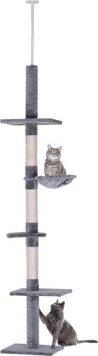 Image du produit PawHut Arbre à chat réglable en hauteur (260 cm, Dgrey)