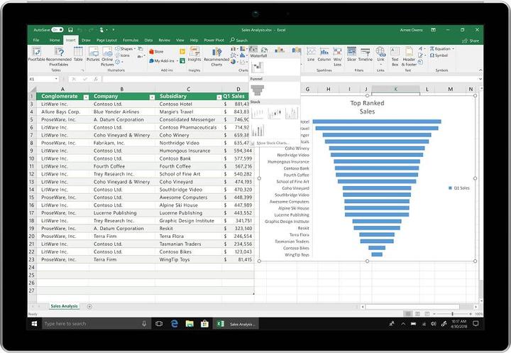 Image du produit Microsoft Office Home & Student 2019 Allemand (1 Utilisateur, Illimité)