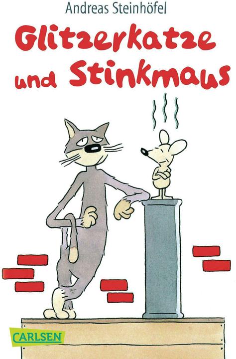 Actual product image Glitter cat and stink mouse (Ole Könnecke, Andreas Steinhöfel, German)