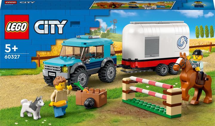 Produktbild LEGO SUV mit Pferdeanhänger (60327, LEGO City)
