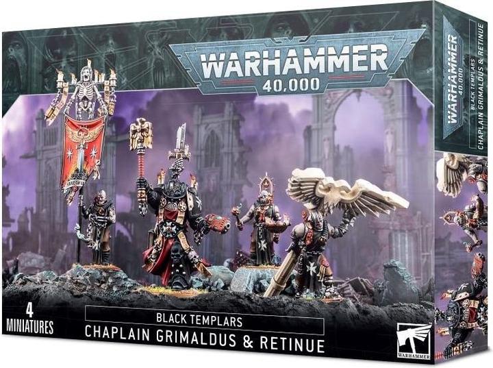 Image du produit Games Workshop Chaplain Grimaldus & Retinue (Matières plastiques)