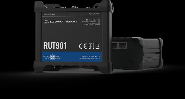 Actual product image Teltonika RUT906 4G/LTE RS232/RS485 Router
