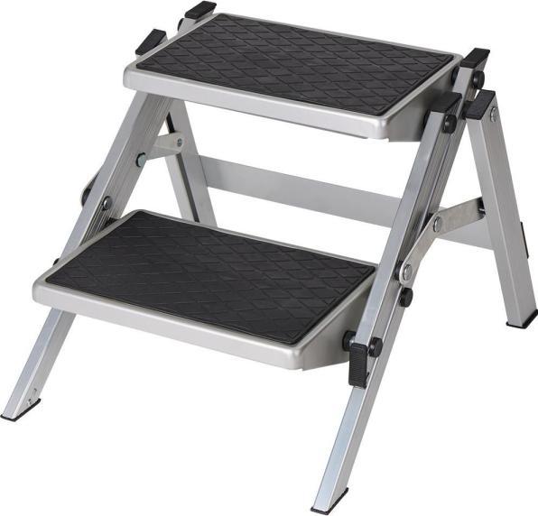 Produktbild Berger Doppeltrittstufe Aluminium, klappbar