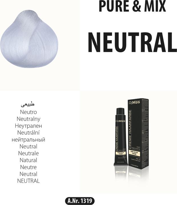 FemMas NEUTRAL) Haarfarbe Color Cream 100ml