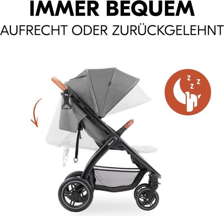 Produktbild Hauck Buggys & Sportwagen Buggy & Sportwagen UpTown Black (mit Liegefunktion