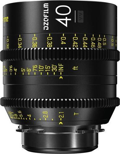 Image du produit Dzofilm Vespid Prime 40 T2.1 pour montage PL/EF (VV/FF) (PL, Canon EF, Plein format)