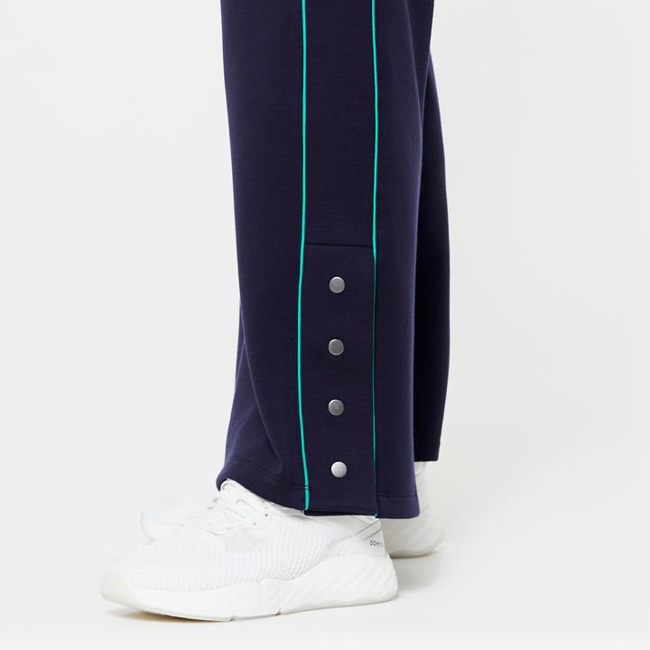 Immagine prodotto Domyos Pantaloni da jogging a gamba larga - Heritage blu scuro/verde (W35)