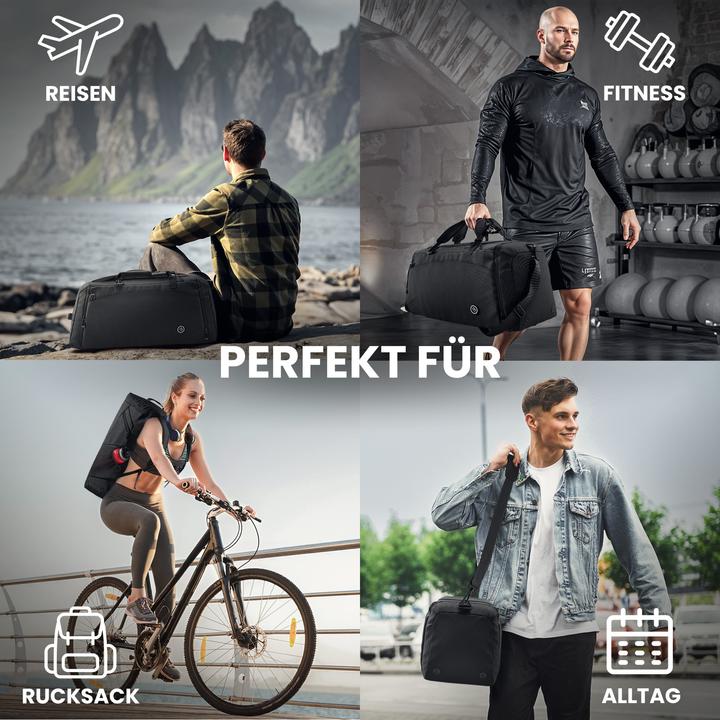 Image du produit BeMaxx Sport-Trainingstasche, 60L, Grun (60 l)