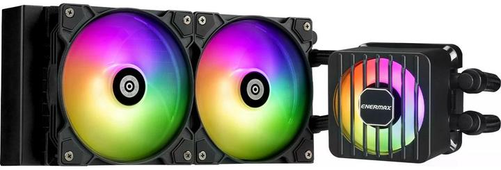 Productafbeelding Enermax LIQMAXFLO 360mm CPU AIO vloeistofkoeler - Xtreme dubbelkamerpomp - VRM waterblok zwart