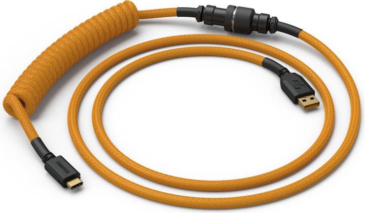 Image du produit Glorious PC Gaming Race Coiled Cable Glorious Gold, USB-C auf USB-A Spiralkabel