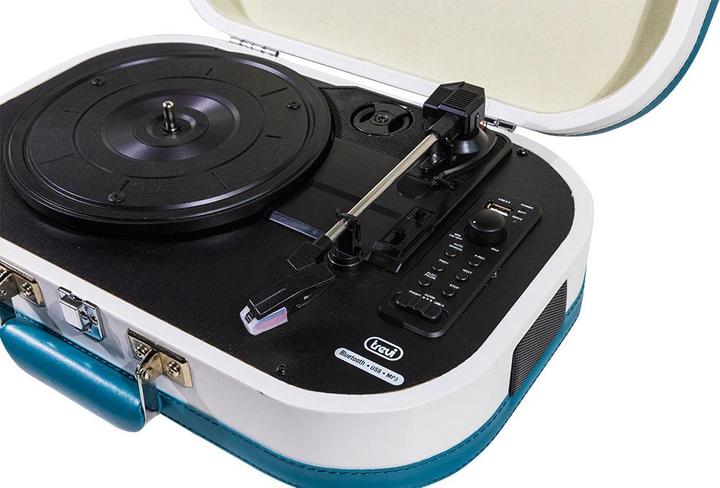 Actual product image Trevi TT 1020 BT SALLY TURNTABLE +BT+ENCODING (Semi-automatic)