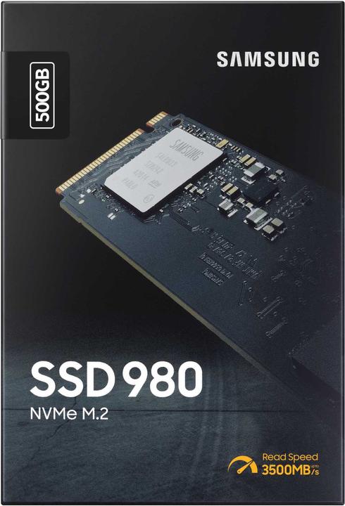 Actual product image Samsung 980 (500 GB, M.2 2280)