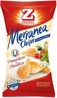 Produktbild Zweifel Chips Merranea Pomodoro & Basilico 135g (135 g)