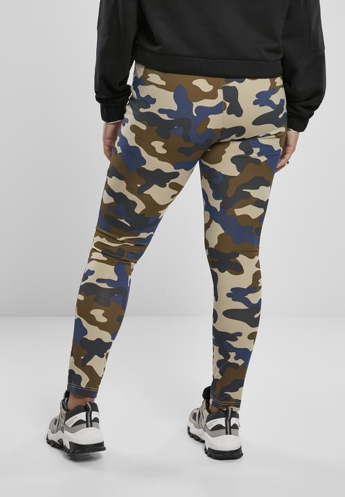 Actual product image Urban Classics Ladies High Waist Camo Tech Leggings (S)