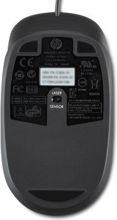 Actual product image HP Laser-Mouse USB 2-Buttons (Cable)