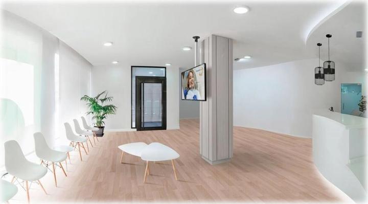 Produktbild Vogels PUC 2422 Profil 220 cm silber, Stange, Silber