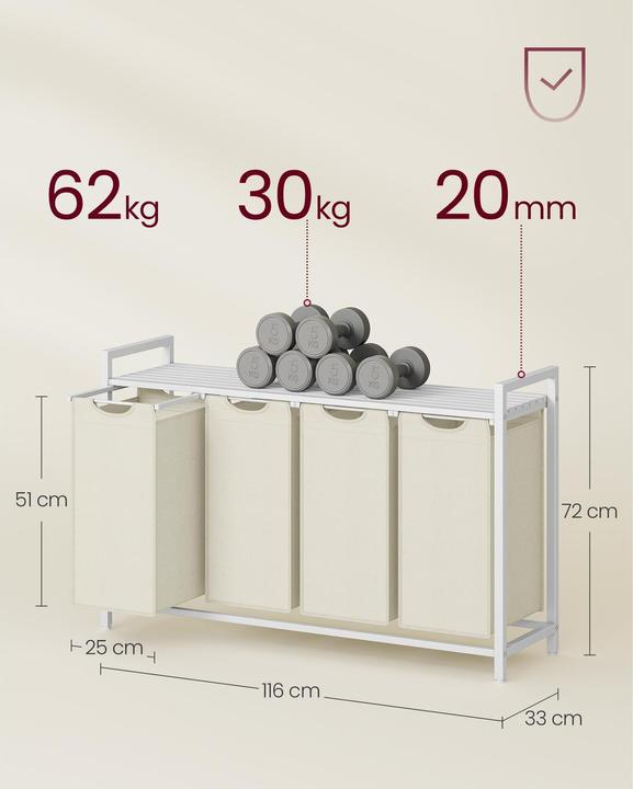 Image du produit Vasagle Laundry (160 l)