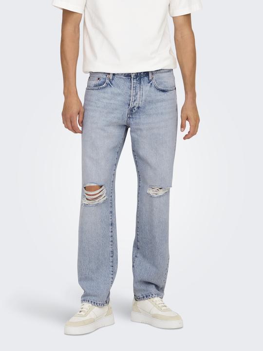 Produktbild Only & Sons ONSEDGE Mittlere Taille Gerade geschnitten Jeans Normal geschnitten jeans (W31/L32)