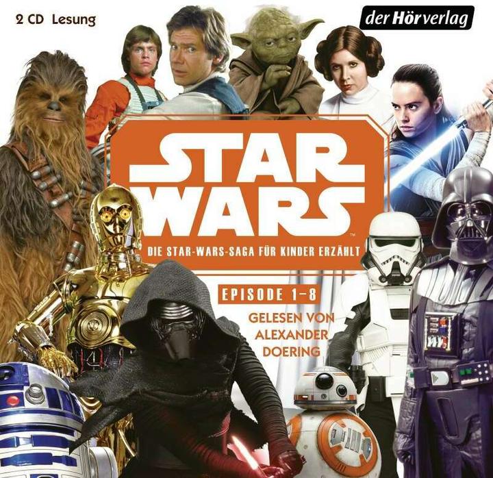 Produktbild Star Wars Episode 1-8 (Andreas Kasprzak, Alexander Doering, Deutsch)