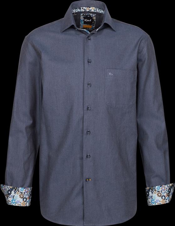 Kauf Bari Kent Langarm regular fit mit Kontrast (XL)