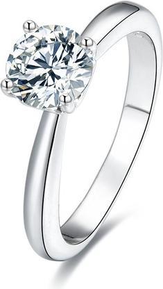 Image du produit Beneto Bague en argent avec cristaux AGG200 - Circuit : 58 mm (58)