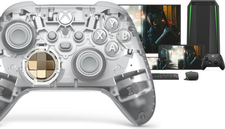 Actual product image Microsoft Xbox Wireless Controller - Ghost Cipher (Special Edition) (Xbox Series S, Android, iOS, PC, Xbox Series X)