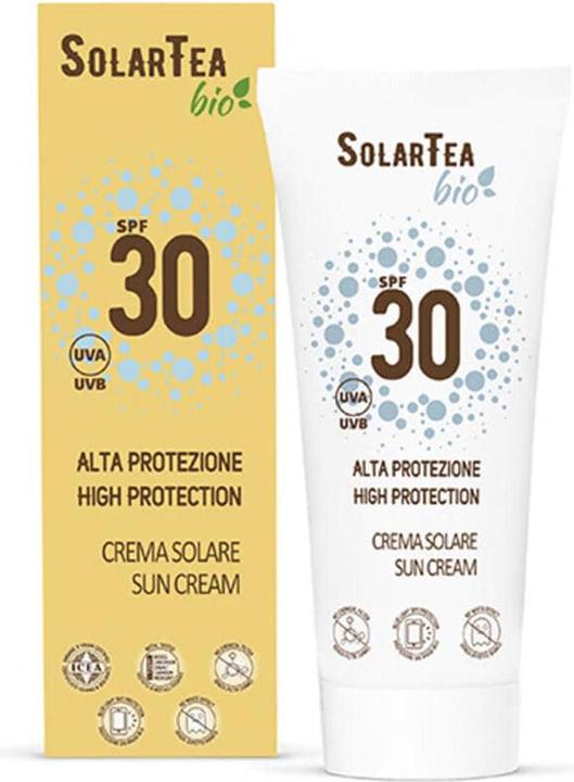 Actual product image Bioearth Solartea Sun Cream Spf30 100un (Suntan cream, SPF 30)