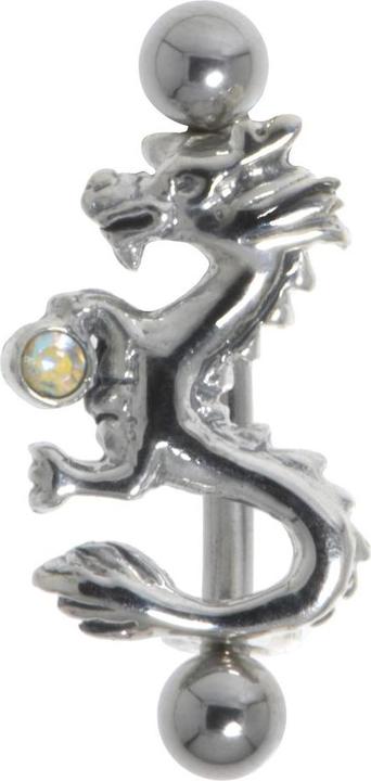 Immagine prodotto Bijouteria Piercing sopracciglio (Argento 925, Acciaio chirurgico 316L, Vetro (di orologio))