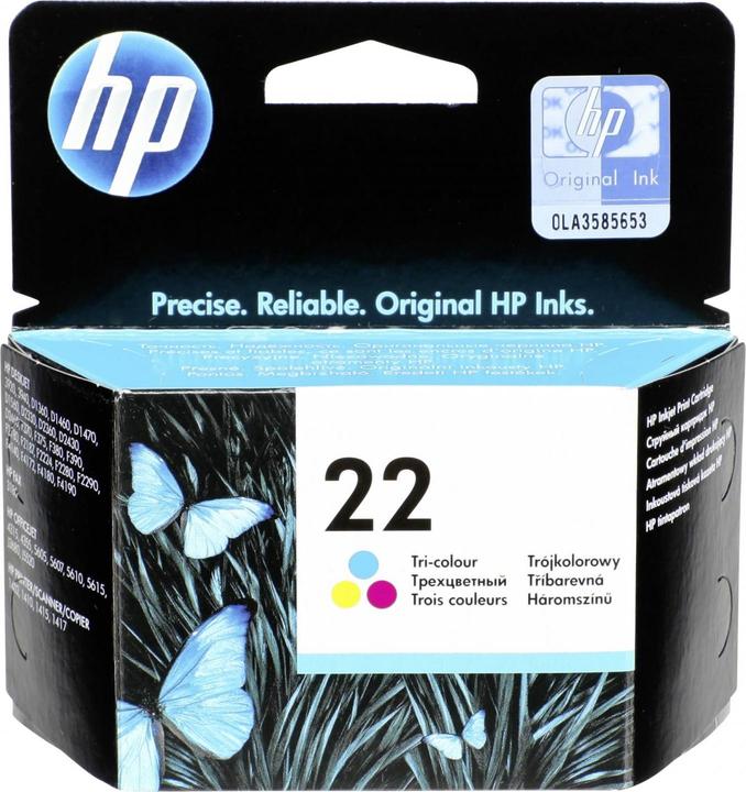Actual product image HP 22 (Color)
