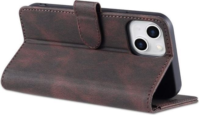 Actual product image MU Classic Retro Leather Bookcover Sleeve (Apple iPhone 14 Plus)