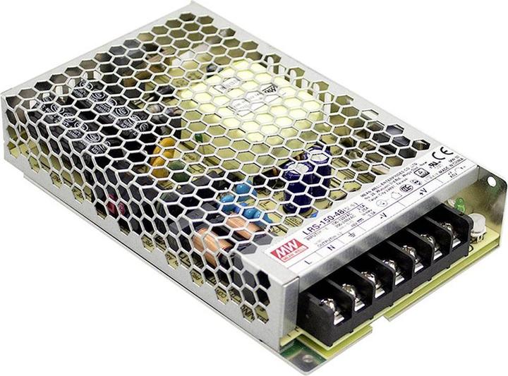 Produktbild MeanWell LRS-150-24 156W Metallisch Netzteil (Überspannungsschutzadapter)