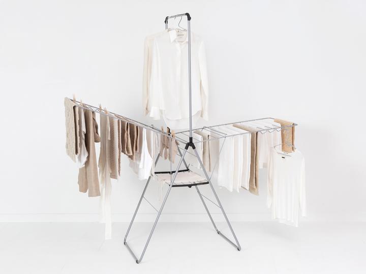 Produktbild Brabantia Trockengestell 25 Meter mit KleiderstangeMetallic (25 m)
