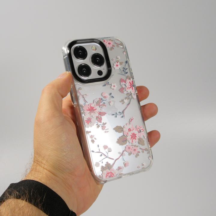 Immagine prodotto PhoneLook Coperchio Stretto in gomma siliconica con angoli rinforzati in fiore di ciliegio (Apple iPhone 14 Pro Max)
