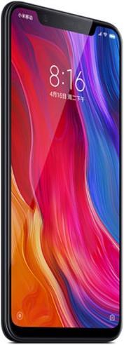Produktbild Xiaomi Mi 8 (64 GB, Black, 6.21", Dual SIM, 12 Mpx, 4G)
