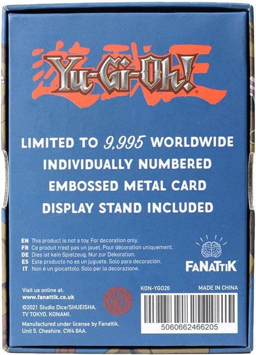 Immagine prodotto Yu-Gi-Oh ! - Exodia le maudit - Carte en métal collector