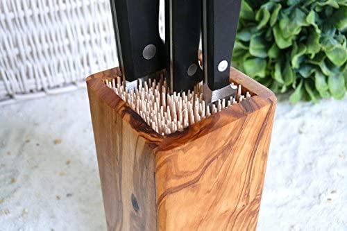 Produktbild D.O.M. Die Olivenholz Manufaktur Messerblock