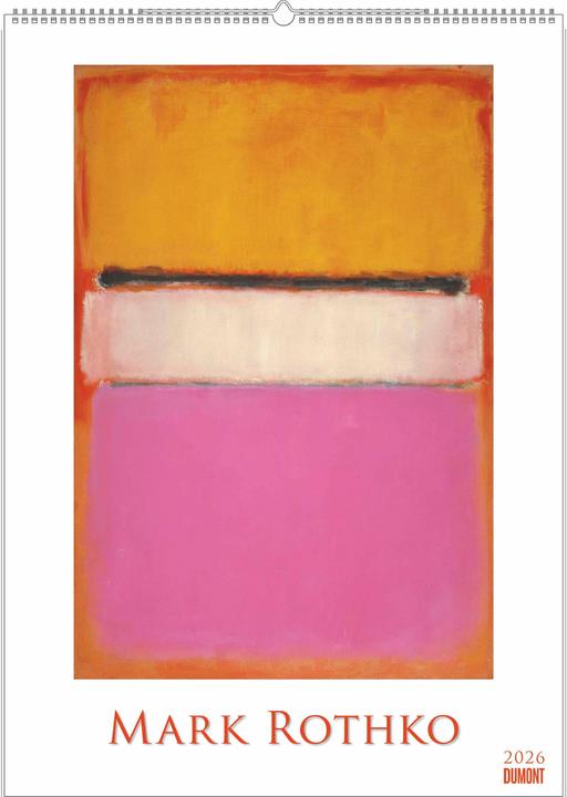 Produktbild Mark Rothko 2026 - Kunst-Kalender - Poster-Kalender - 50x70 (50 x 70 cm, Deutsch)