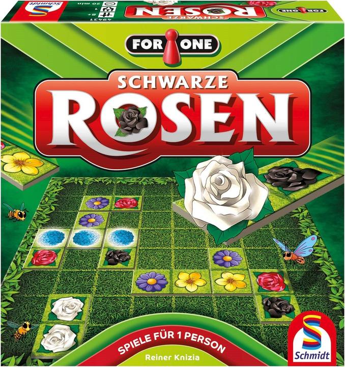 Produktbild Schmidt Spiele For One Schwarze Rosen (d) (Deutsch)